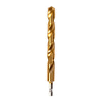 Half Ground 1/2-inch Hex Shank Titanium Drill Bit Set