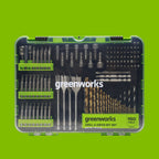 150-PC Assorted Drill and Drill Bit Set Wood Metal w/PVC Storage Case