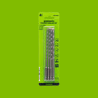 4-PC Hex Shank Masonry Drill Bit Set