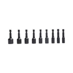9-PC 1-3/4 in. Impact-Rated Magnetic SAE Nut Setters