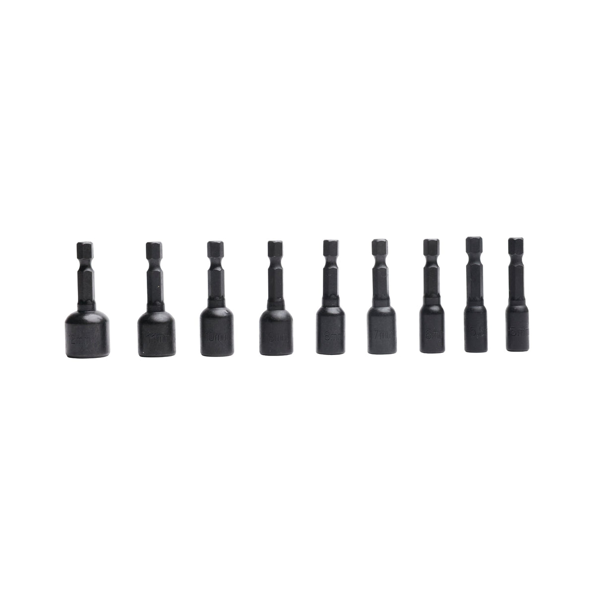 9-PC 1-3/4 in. Impact-Rated Magnetic SAE Nut Setters