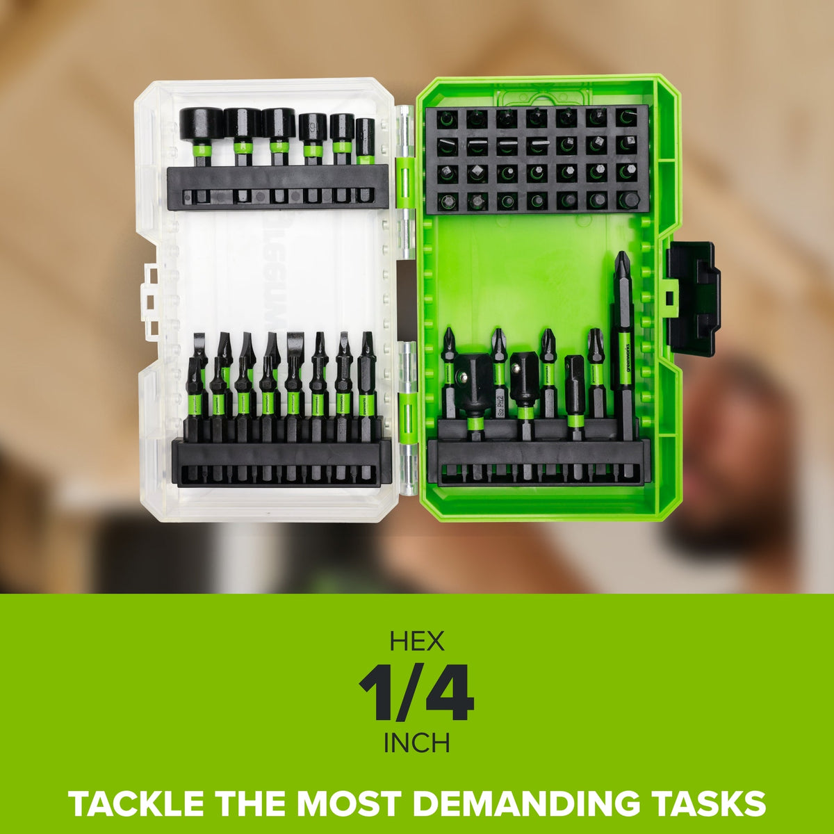 50-PC Impact Bit Set