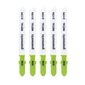 5-PC 3-5/8 in. 24 TPI HSS Thin Metal Jigsaw Blade