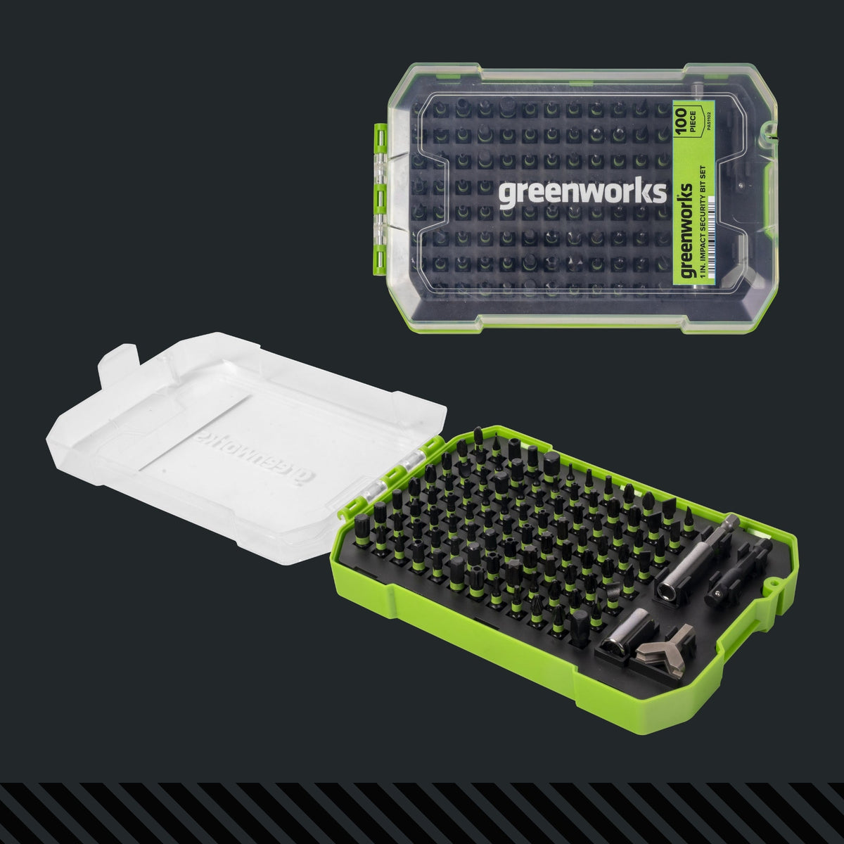 Pro 100-PC 1 in. Security Impact Rated Bits