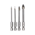 4-PC Glass and Ceramic Bit Set