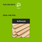 5-PC 4" 8TPI Jig Saw Wood Blades