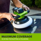 24V 10" Cordless Battery Buffer and Polisher (Tool Only)