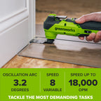 24V Cordless 280 in-lbs Drill/Driver Power Tool 6PC Combo Kit: (2) 2.0 Ah USB-C Batteries, 30W USB-C Charger Block, and 3' 100W USB-C Cable