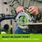 24V Cordless 280 in-lbs Drill/Driver Power Tool 3PC Combo Kit w/ 6-1/2" Circular Saw & Oscillating Multi-Tool: (1) 2.0Ah USB-C Battery, (1) 30W USB-C Charger, (1) 3' 100W USB-C Cable