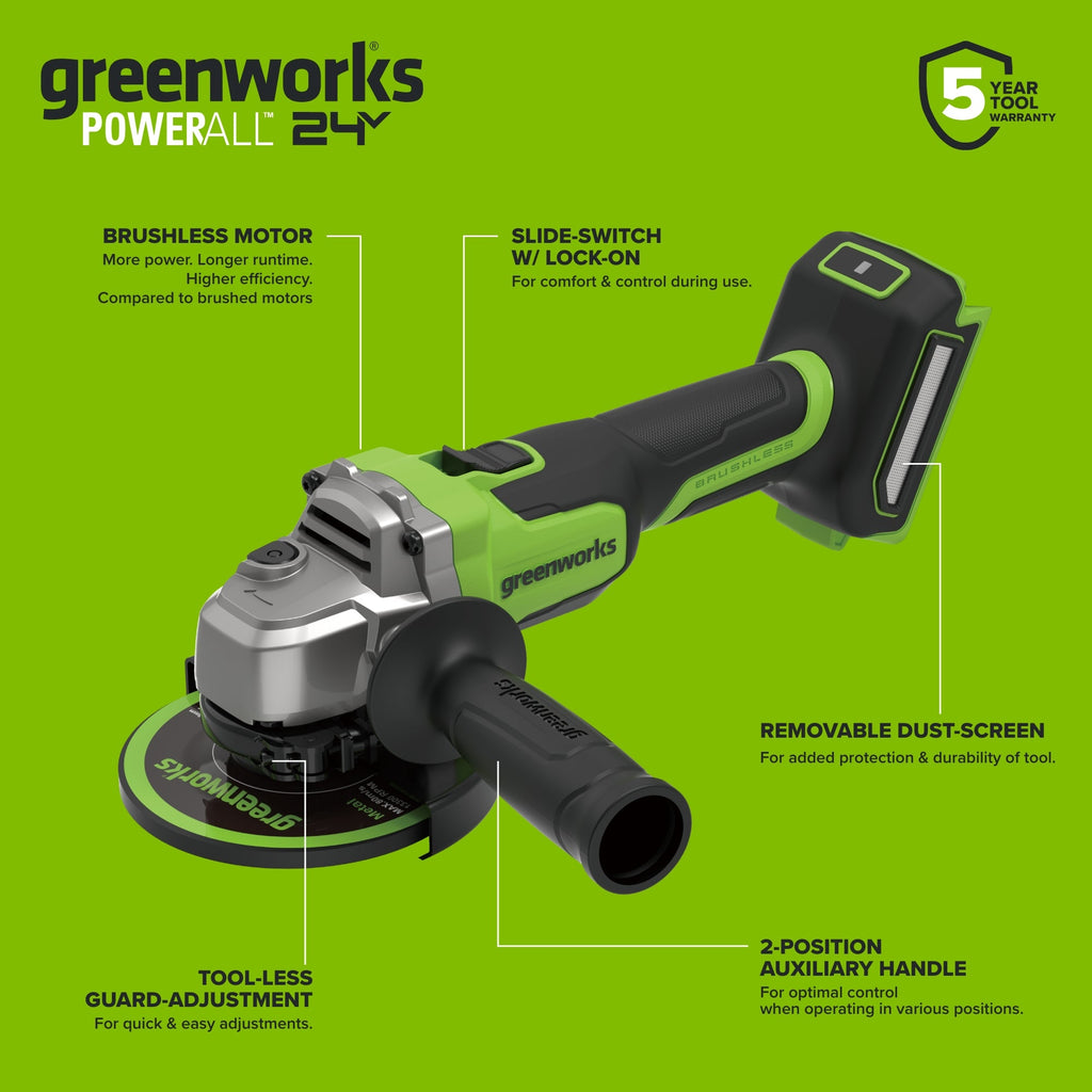 24V Cordless 280 in-lbs Drill/Driver Power Tool 10PC Combo Kit: (3) 2.0 Ah USB-C Batteries, (2) 30W USB-C Charger Block, and (2) 3' 100W USB-C Cable