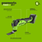 24V Cordless 280 in-lbs Drill/Driver Power Tool 10PC Combo Kit: (3) 2.0 Ah USB-C Batteries, (2) 30W USB-C Charger Block, and (2) 3' 100W USB-C Cable
