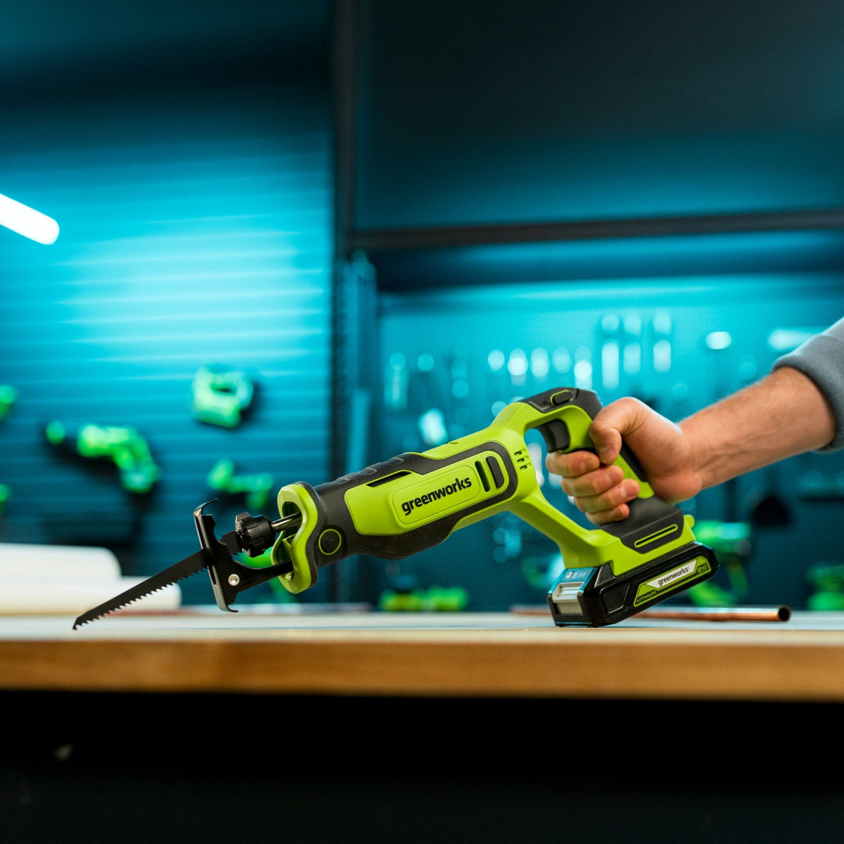 24V PowerAll 3/8" Drill Driver (280 in-lbs) & 1" Reciprocating Saw Combo Kit:  (2) 2.0Ah USB-C Batteries, (2) 30W USB-C Chargers, (2) 3' 100W USB-C Cables