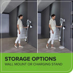 24V Cordless Battery Stick Vacuum & Stand : 4.0 Ah USB-C Battery and Charger