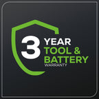 48V (24V x 2) 14" Cordless Battery Chainsaw: (2) 4.0 Ah USB Batteries and Dual-Port Charger