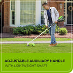 80V 16" Gen 2 Brushless Cordless String Trimmer (Attachment Capable): (1) 2.5 Ah Battery, (1) 4A Rapid Charger