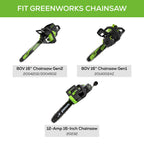 16" ReplacementChainsaw Chain, 3/8" Pitch, .050" Chain Gauge and 56DL