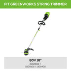 .080" Bump Feed Dual Line Replacement String Trimmer Spool