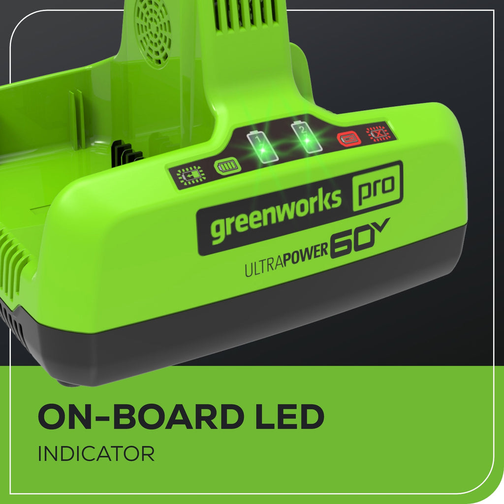 Pro 60V UltraPower 6A Dual-Port Battery Charger