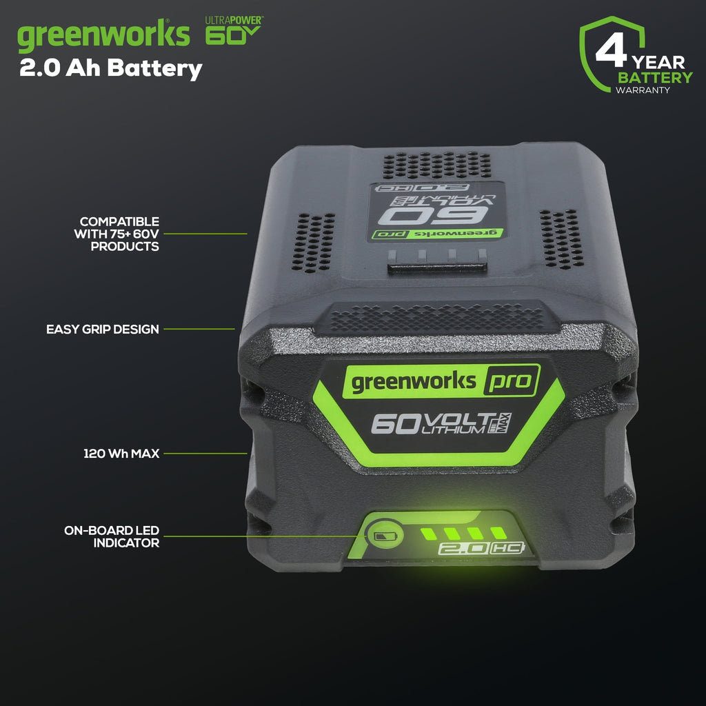 60V 2.0 Ah High Current (HC) Battery
