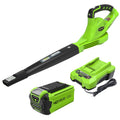 40V 135 CFM Cordless Battery Leaf Blower: 2.0 Ah Battery and Charger