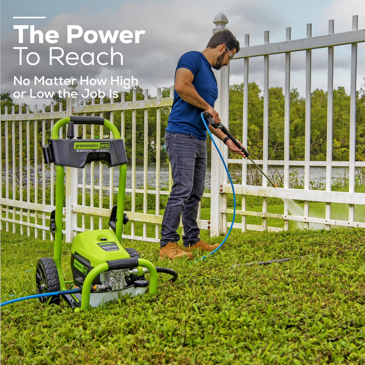 2300 PSI 1.2 GPM Cold Water Electric Pressure Washer