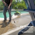 2300 PSI 1.2 GPM Cold Water Electric Pressure Washer