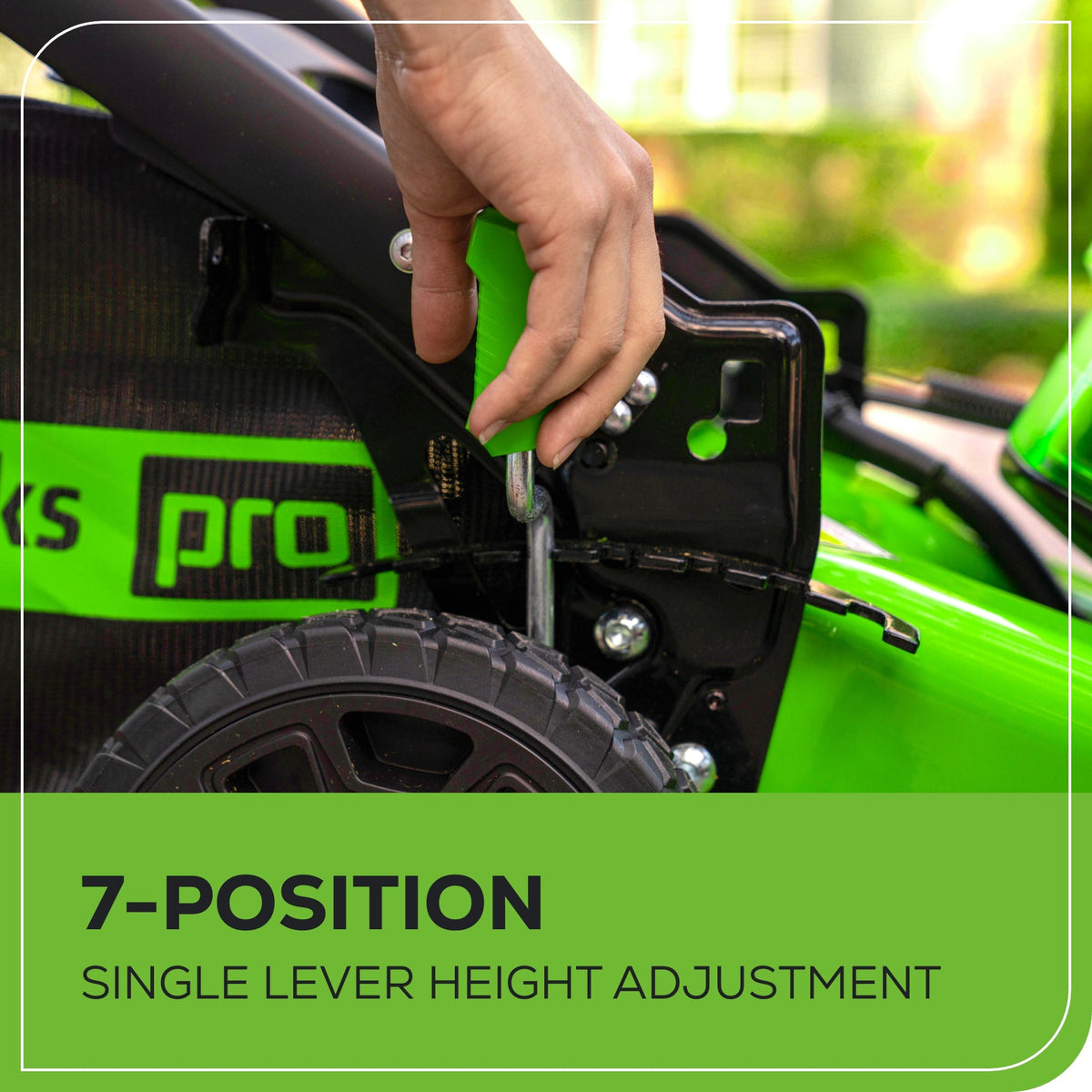 80V 21" GEN 2 Cordless Battery 4-in-1 Push Lawn Mower (Auto Switch): 4.0 Ah Battery and Charger, LM2118