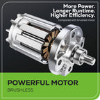 40V 8" Brushless Cordless Battery Edger (Tool Only)