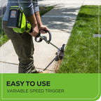 40V 8" Brushless Cordless Battery Edger (Tool Only)