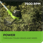 40V 12" Cordless Battery String Trimmer (Tool Only)