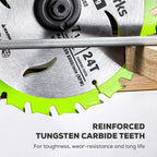 Greenworks 24V 7-1/4 " 24T Circular Saw Blades?3pc