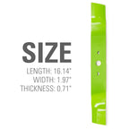17'' Replacement Lawn Mower Blade