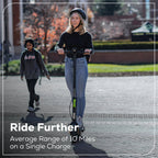 48V (24V x 2) STEALTH Series Electric Scooter: (2)4.0 Ah Batteries and Dual-Port Charger