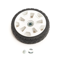 8" Right Wheel Hub (White)