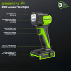 24V 200 Lumen Cordless Battery LED Flashlight (Tool Only)