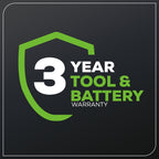 24V Cordless Battery Heat Gun: 4.0 Ah Battery and Charger