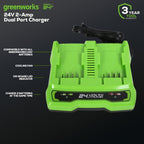 24V 2A Dual-Port Battery Charger