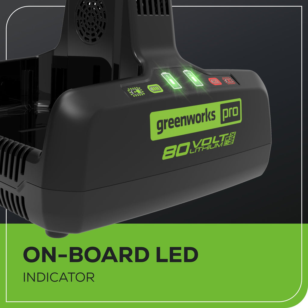 80V 8A Dual-Port Charger