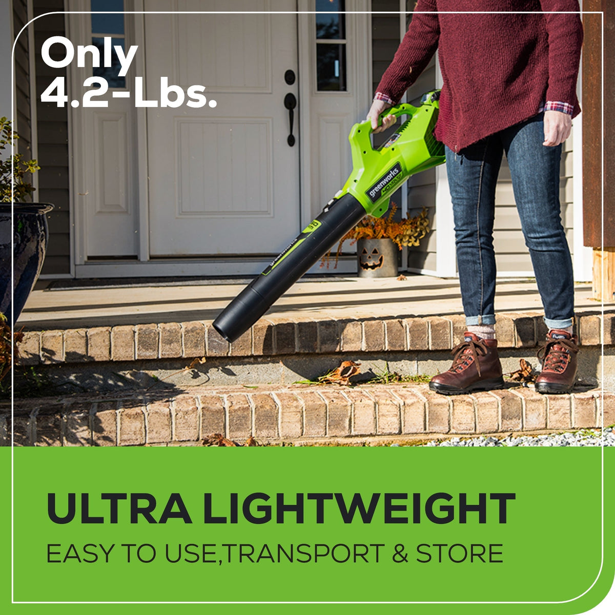 40V 15" Cordless Battery String Trimmer/Blower Combo Kit: 2.5 Ah Battery and Charger