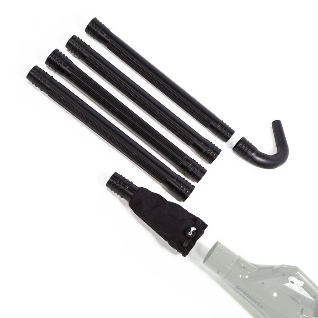60V 610 CFM Cordless Battery Leaf Blower and Gutter Cleaning Kit Combo Kit: 2.5 Ah Battery and Rapid Charger