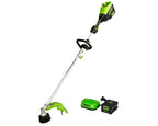 60V 16" Cordless Battery String Trimmer (Attachment Capable)and 10" Cultivator Attachment Combo Kit: 4.0 Ah Battery and Charger