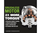60V 16" Cordless Battery String Trimmer (Attachment Capable) and 5 Pcs Attachments Combo Kit: 4.0 Ah Battery and Charger