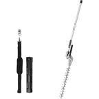 60V 16" Cordless Battery String Trimmer (Attachment Capable) and 5 Pcs Attachments Combo Kit: 4.0 Ah Battery and Charger