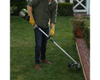 80V 16" Cordless Battery String Trimmer (Attachment Capable) and 8" Edger Attachment Combo Kit: 2.0 Ah Battery and Charger