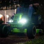 80V 42" Cordless Battery CrossoverT Riding Lawn Mower, Twelve (12) 4.0 Ah Batteries and (3) Dual-Port Turbo Chargers, CRT4281
