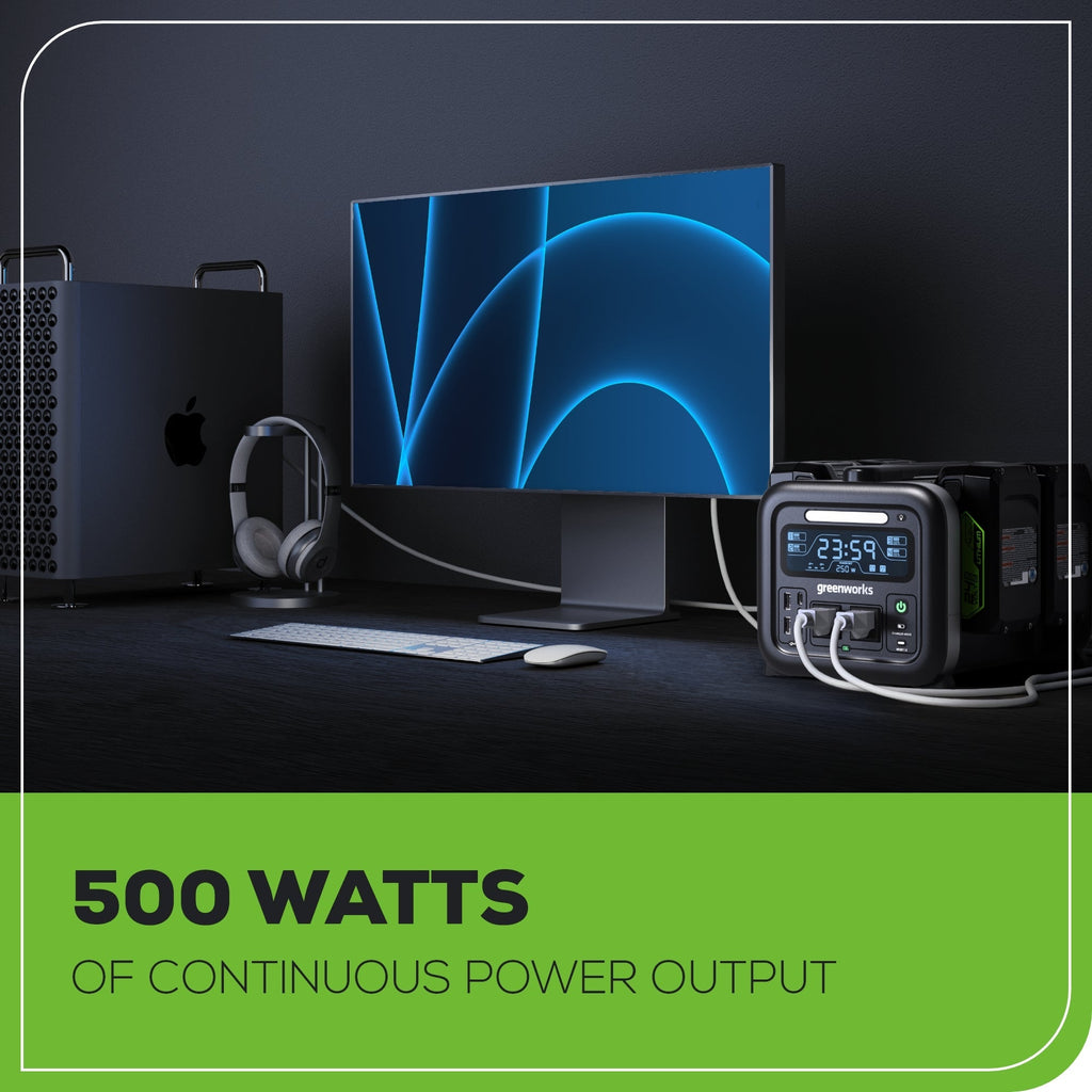 24V 500W Portable Power Station (Tool Only)