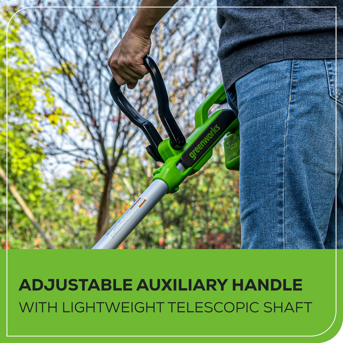 40V 13" Cordless Battery String Trimmer and 350 CFM Leaf Blower Combo Kit: 4.0 Ah Battery and Charger