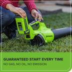 40V Gen 2.5 700 CFM Cordless Battery Brushless Leaf Blower, 8.0 Ah Battery and Charger